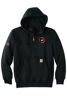 Picture of Carhartt 1/4 Zip Paxton heavyweight sweatshirt